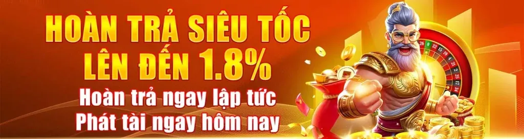 Sự kiện Vòng Quay May Mắn 18win3